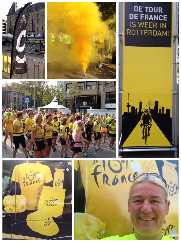 Tour de France run met de Rotterdam Running Crew