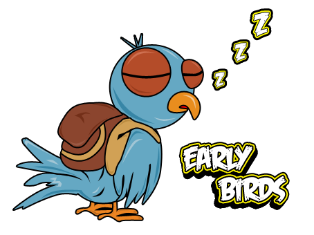 Early birds (are for the kittycat)
