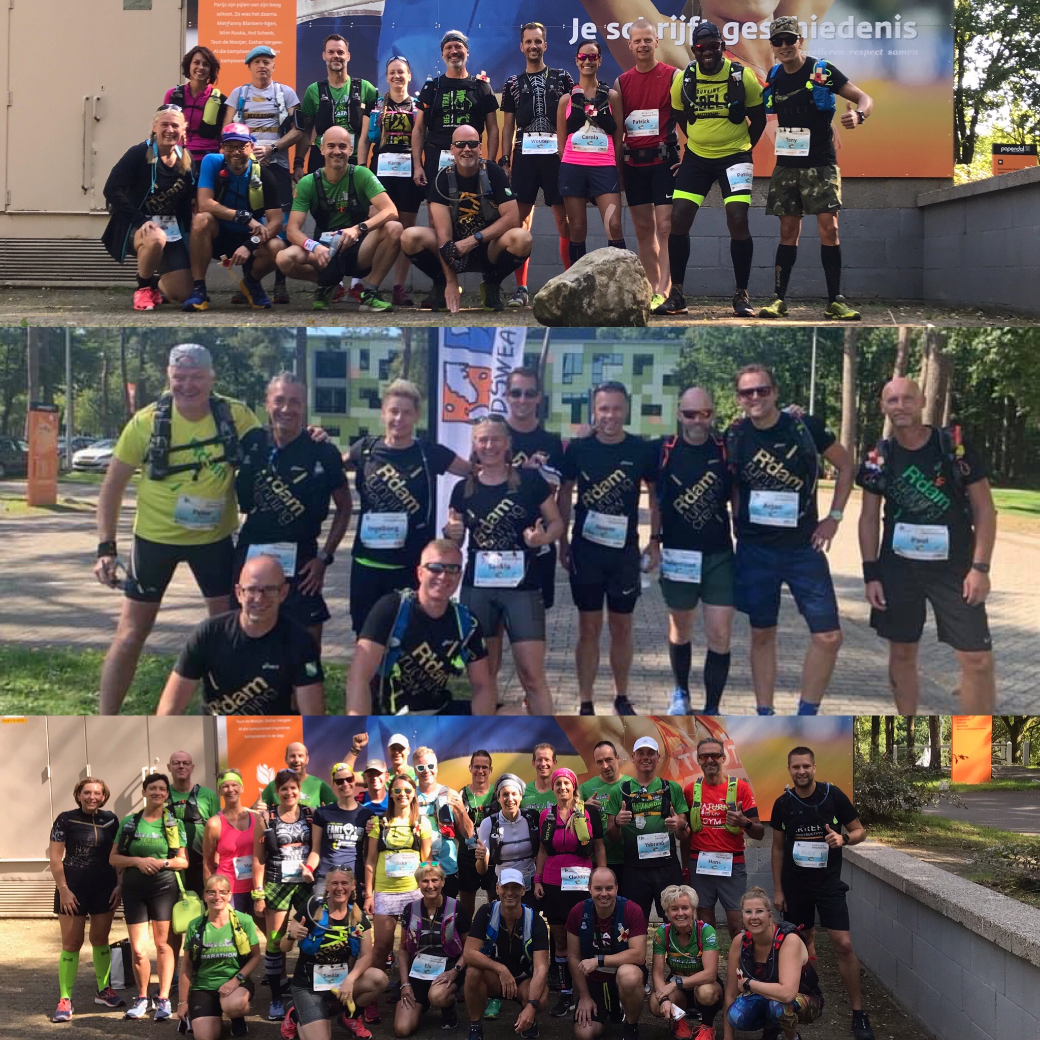 Airborne Freedom Trail: een finishboog te ver
