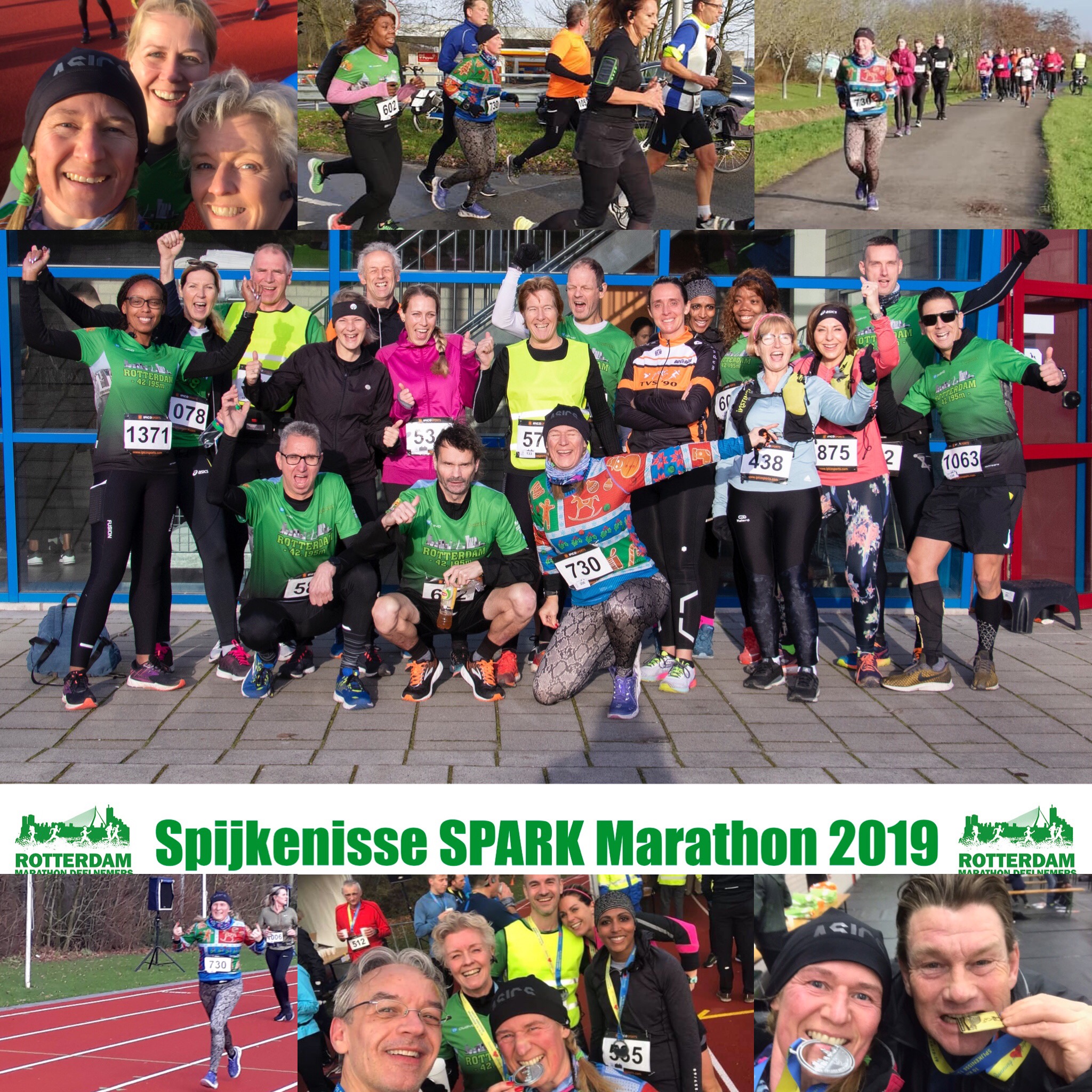 Spijkenisse halve marathon: Polderbaan