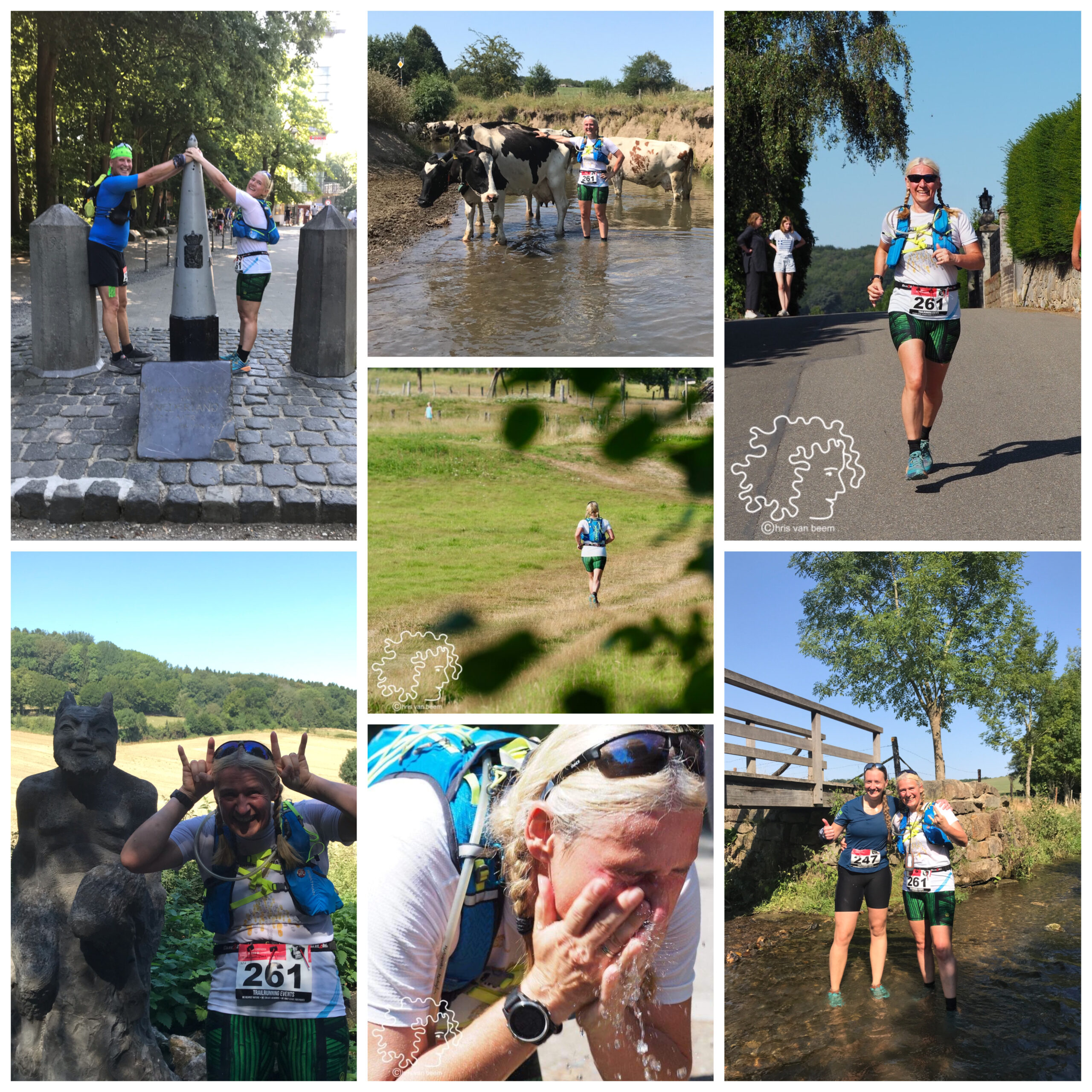 Krijtlandtrail. Hoezo warm?
