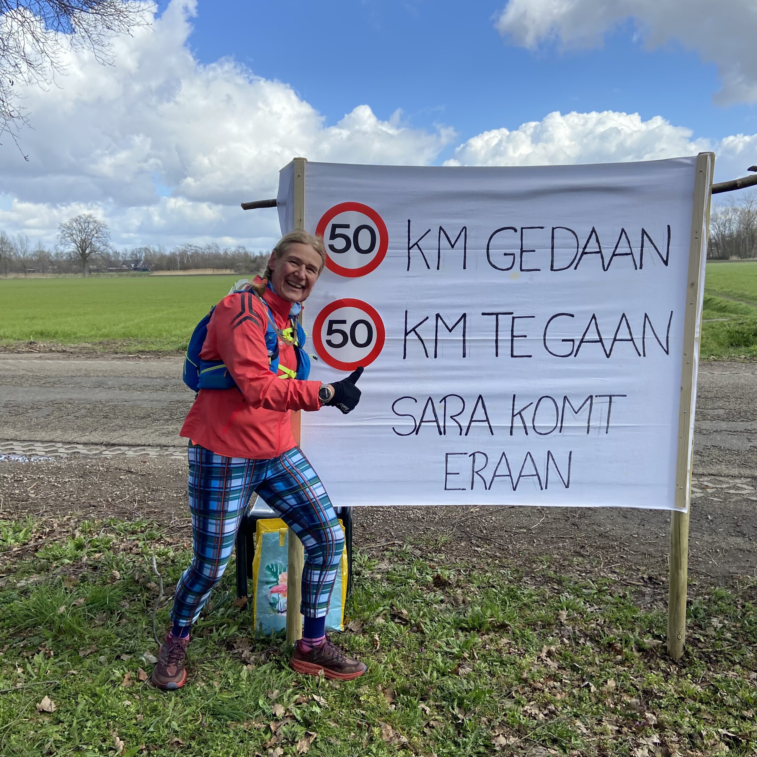 ‘Sara komt er aan’