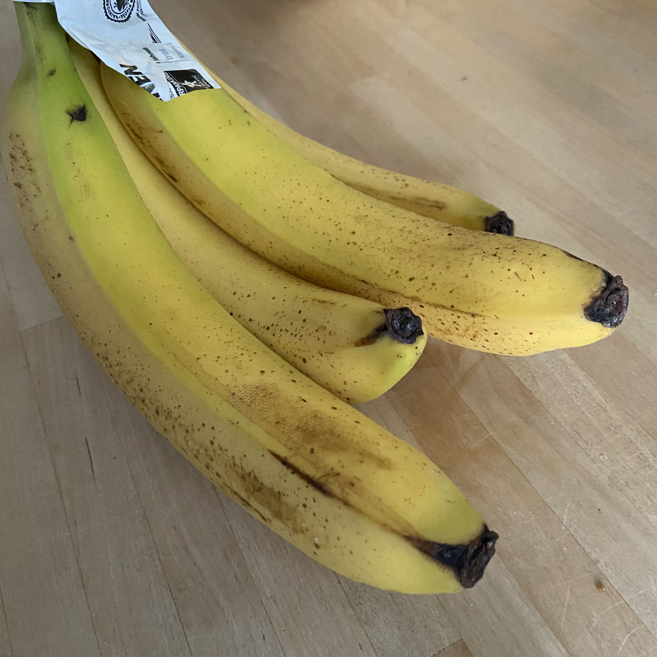 Nooit meer bananen?